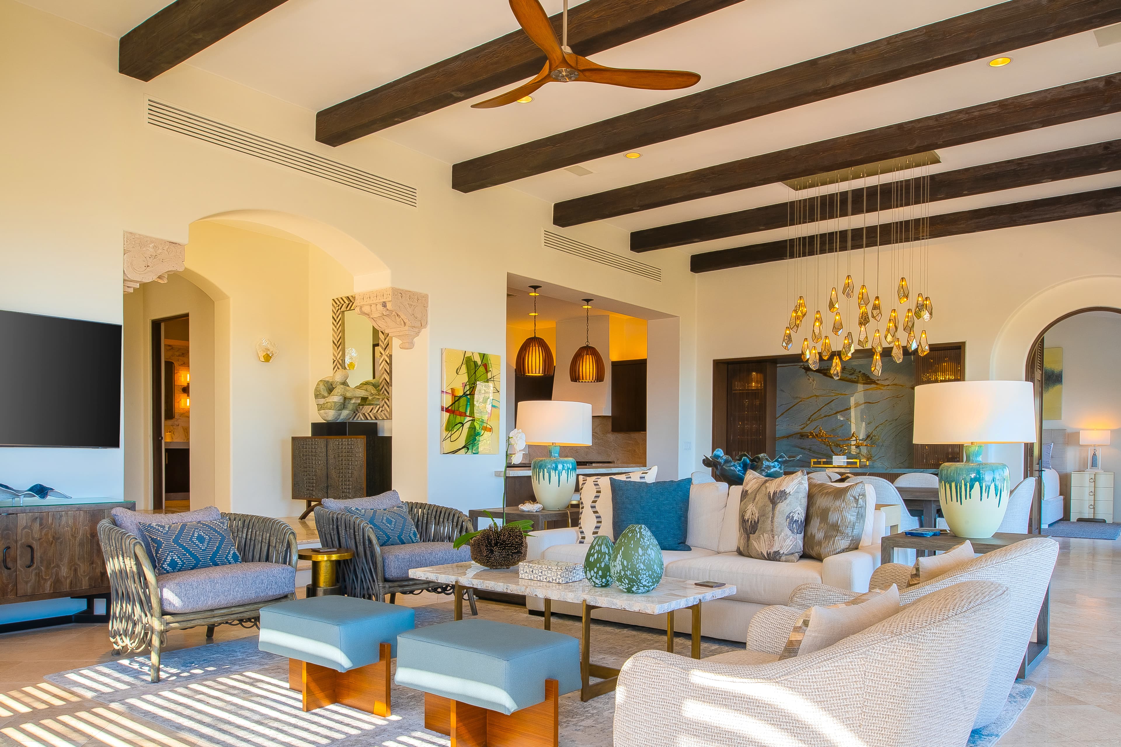 Bella 40 - full living area view