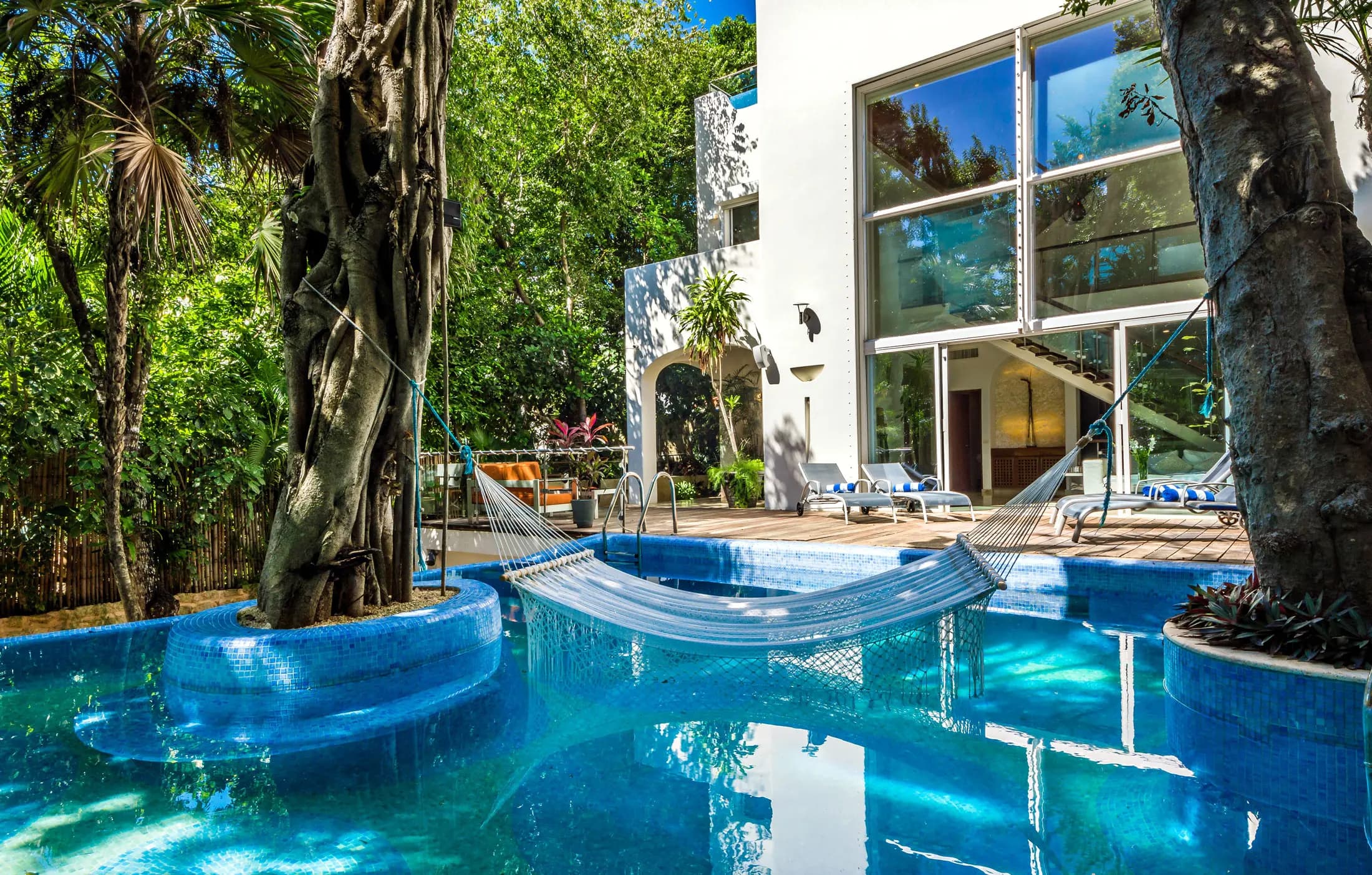 Aldebarán · Villa en la selva con alberca privada en Playacar, Playa del Carmen