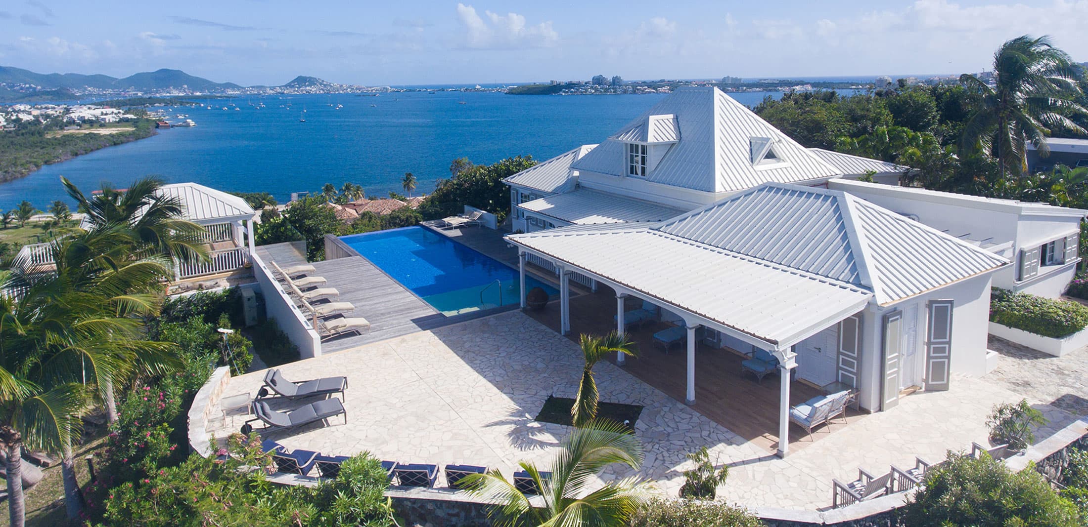 Brújula Mansa · Ocean-view Villa with infinity pool in St. Martin