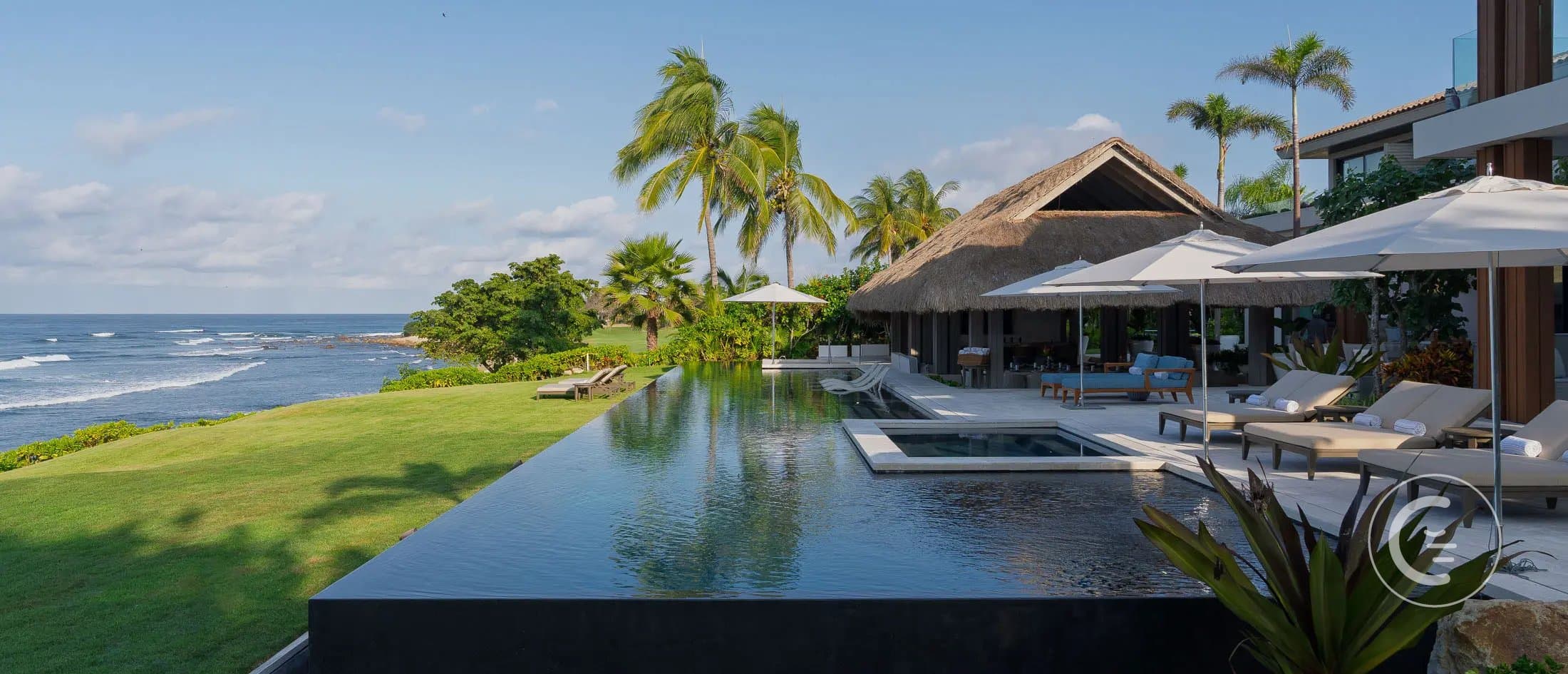 Ciricote · Villa frente al mar con alberca infinity y gimnasio en Punta Mita