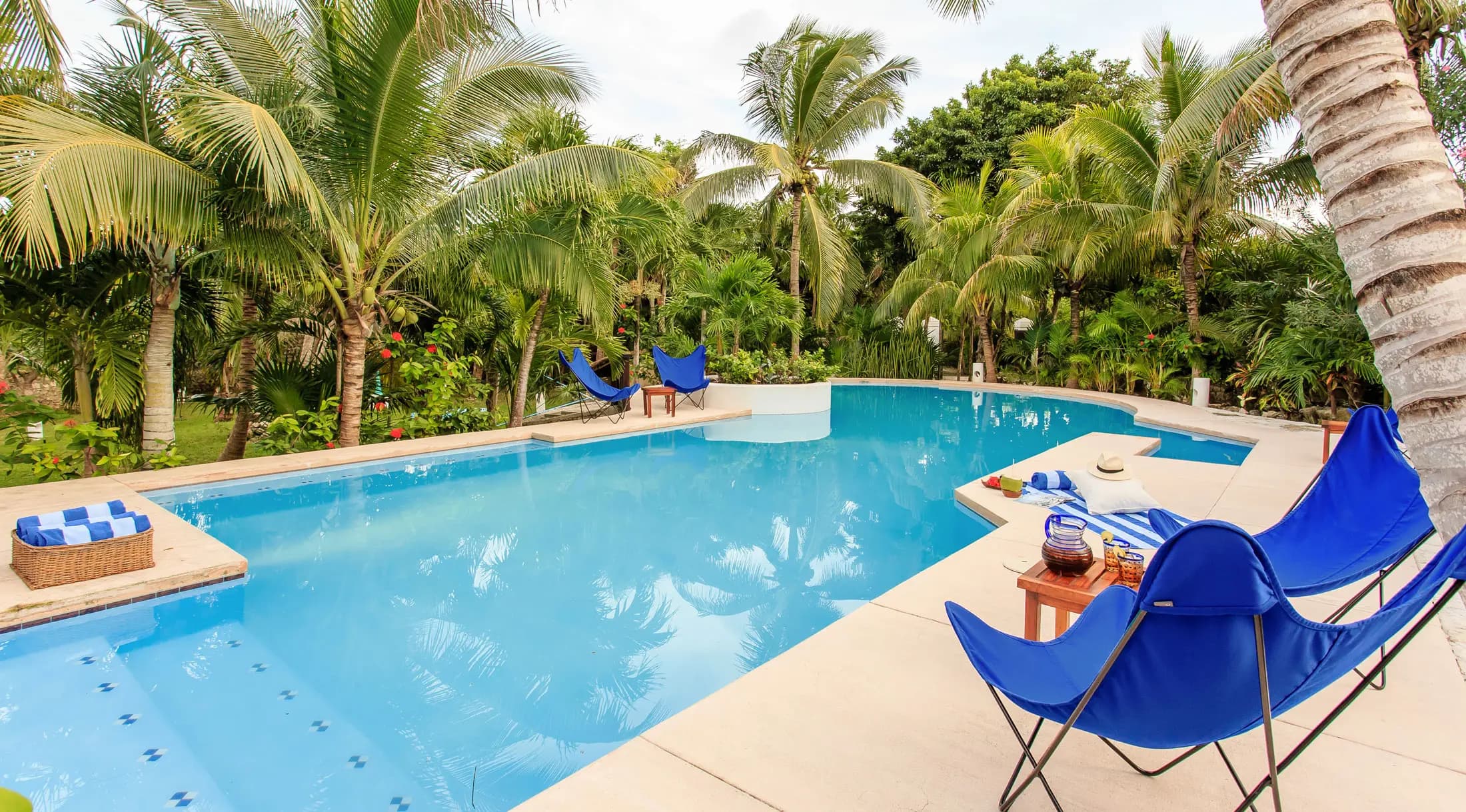 Cocotal · Casa frente al mar con alberca privada estilo colonial en Tulum, con spa