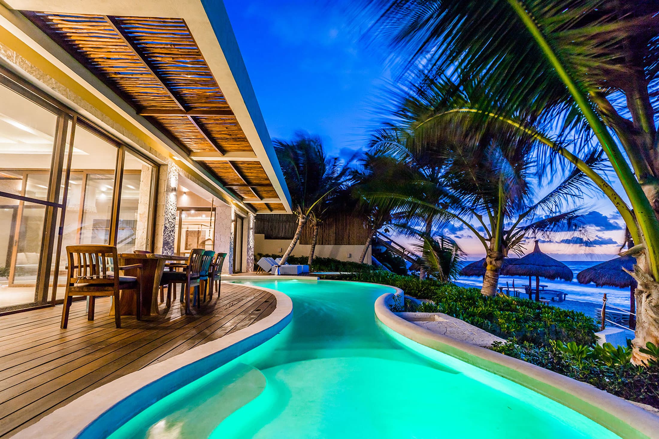 Cumbre · Villa frente al mar con alberca privada y jacuzzi en Tulum