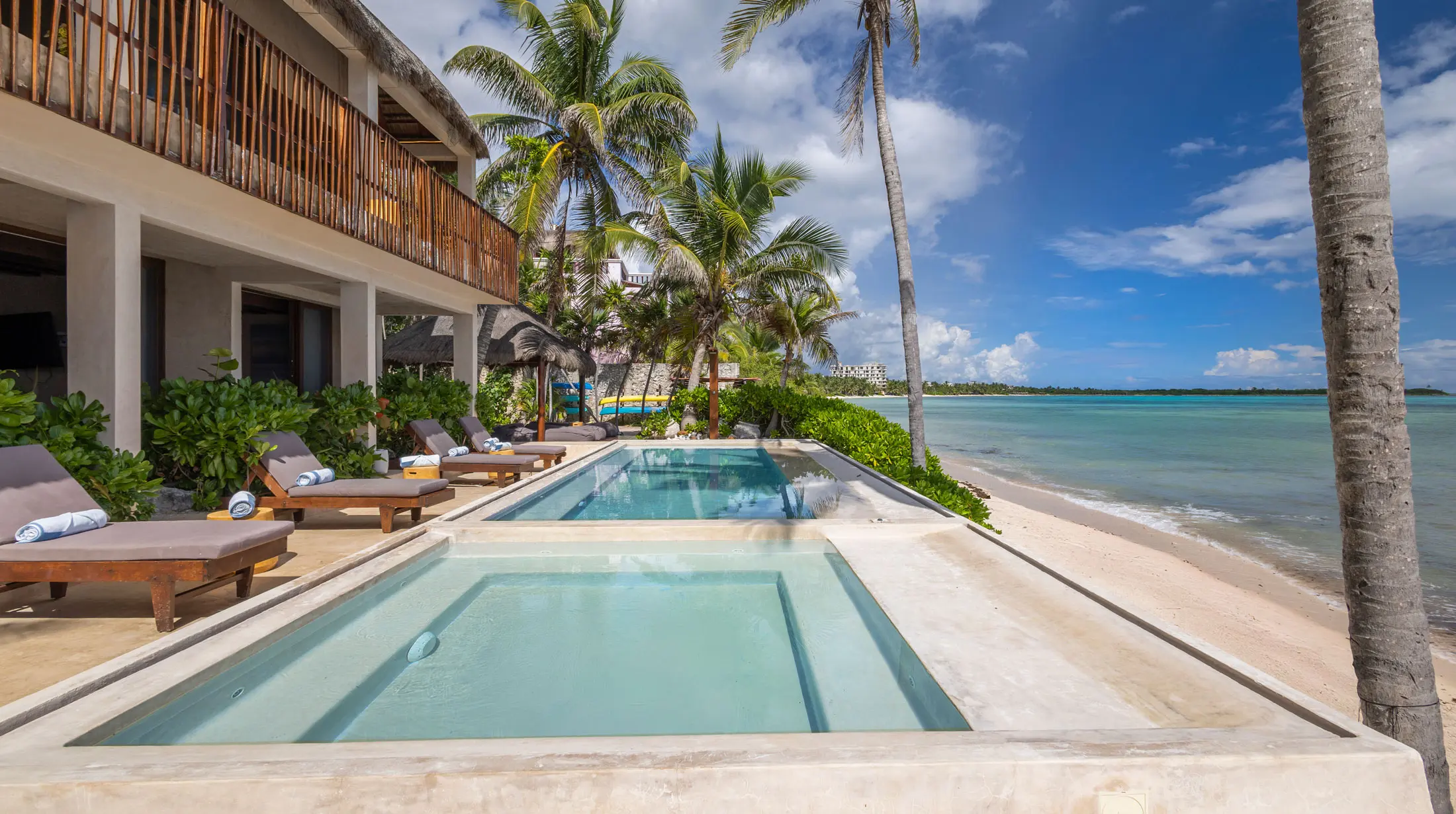 Fiordo · Villa con vista al mar con alberca privada y rooftop en Bahía Solimán, Tulum