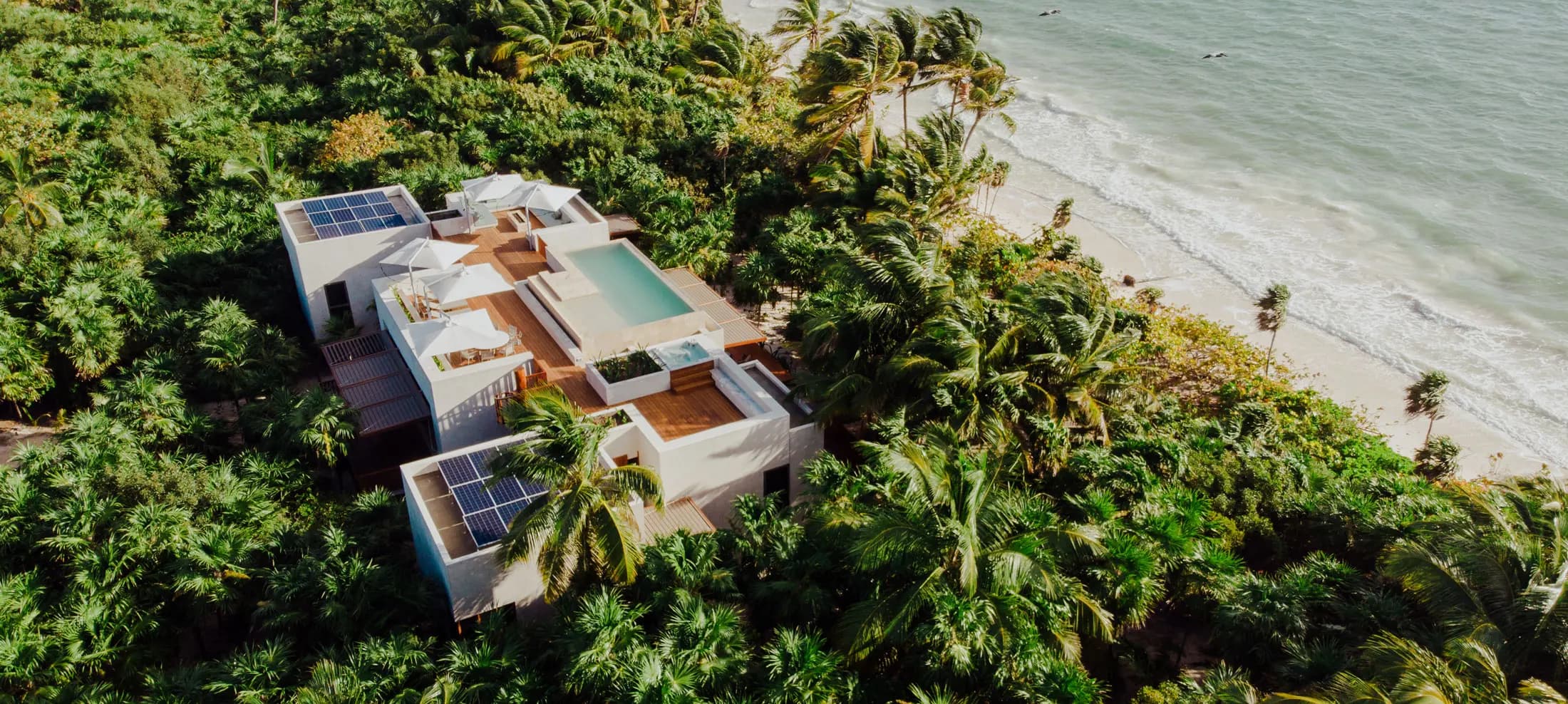 Mantarraya · Casa frente al mar con alberca privada en Sian Ka'an, Tulum