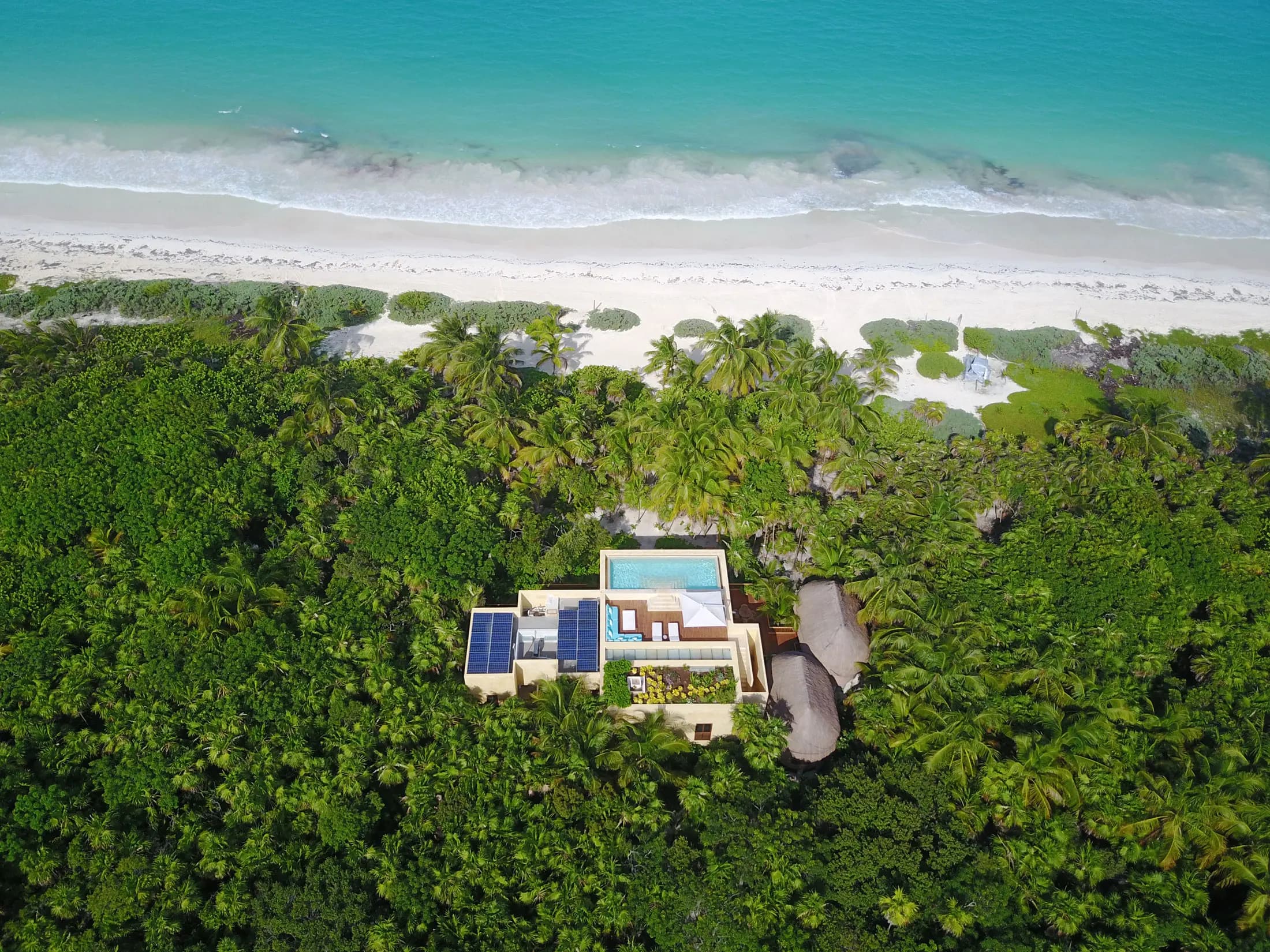 Promontorio · Casa frente al mar en Sian Ka'an, Tulum