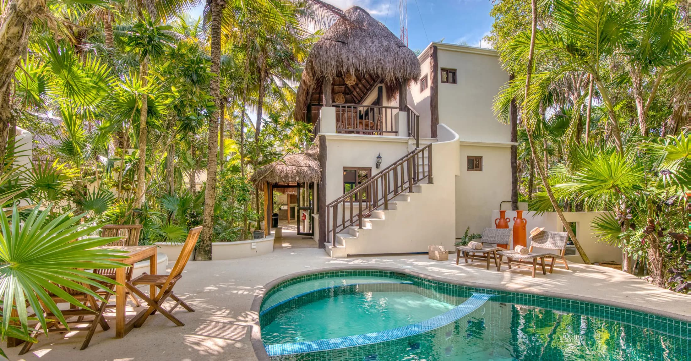 Rocío · Casa frente al mar con alberca privada en Bahía Solimán, Tulum