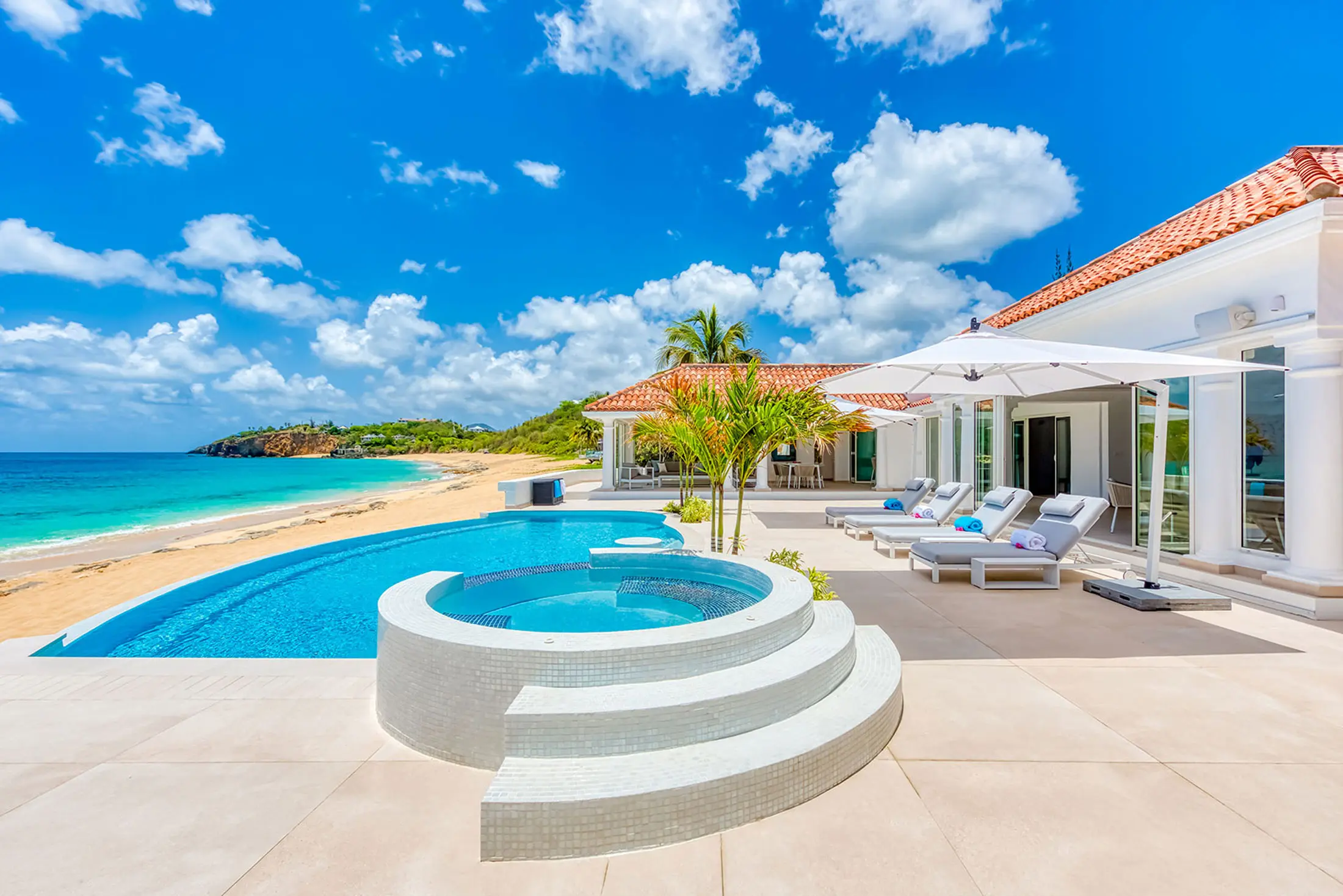 Terral Sereno · Casa con vista al mar con alberca infinity en St. Martin