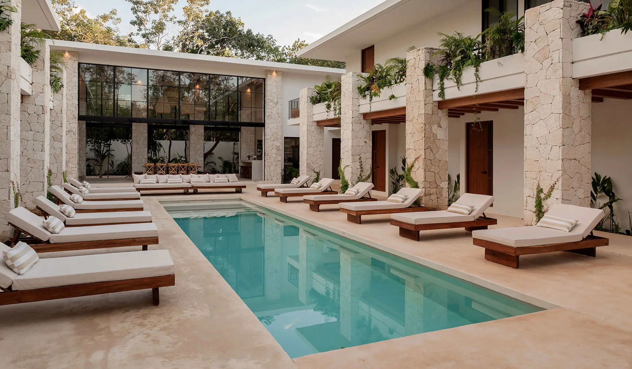 Terral · Villa en la selva con alberca privada y gimnasio en Tulum